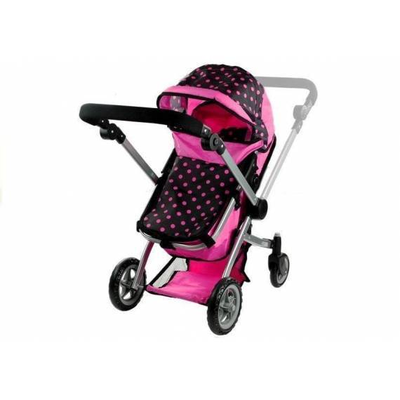 2in1 Doll Bogie And Stroller Alice - Pink 2in1 Doll Bogie And Stroller Alice - Pink