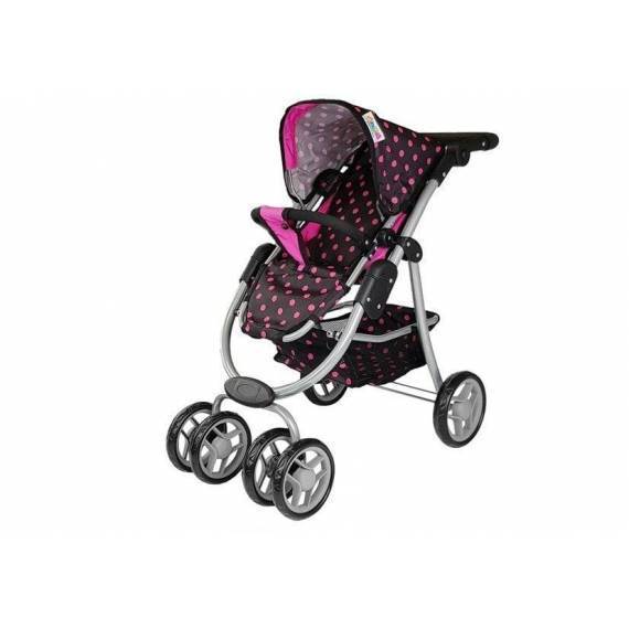 2in1 Stroller With Black And Pink Bag