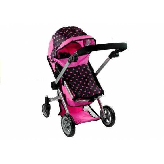 2in1 Doll Bogie And Stroller Alice - Pink 2in1 Doll Bogie And Stroller Alice - Pink