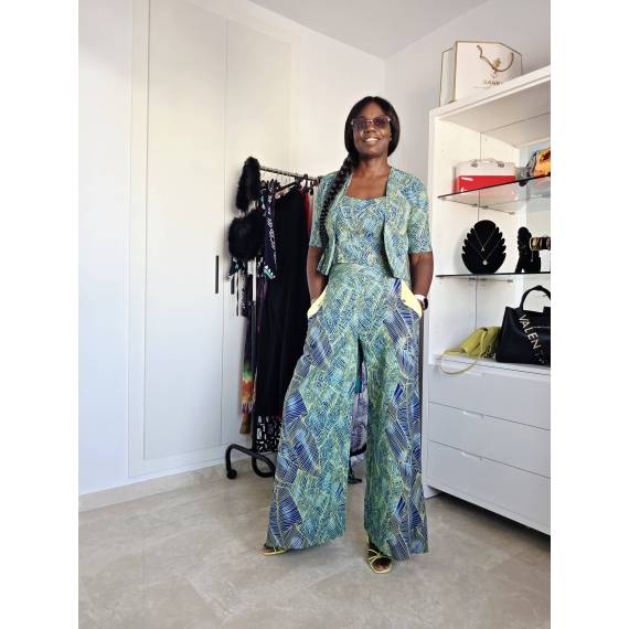 SAMBA WEB Wide-leg Pants