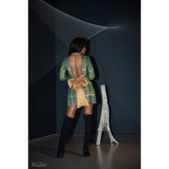 VELVET REBELLION Blazer Dress - One of One Runway Piece