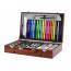 Art Set In A Wooden Suitcase 123 Elements Art Set In A Wooden Suitcase 123 Elements