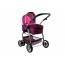 2in1 Doll Bogie And Stroller Alice - Pink With Black Dots 2in1 Doll Bogie And Stroller Alice - Pink With Black Dots