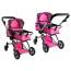 2in1 Doll Bogie And Stroller Alice - Pink 2in1 Doll Bogie And Stroller Alice - Pink